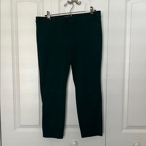 Banana Republic Green Cropped Pants